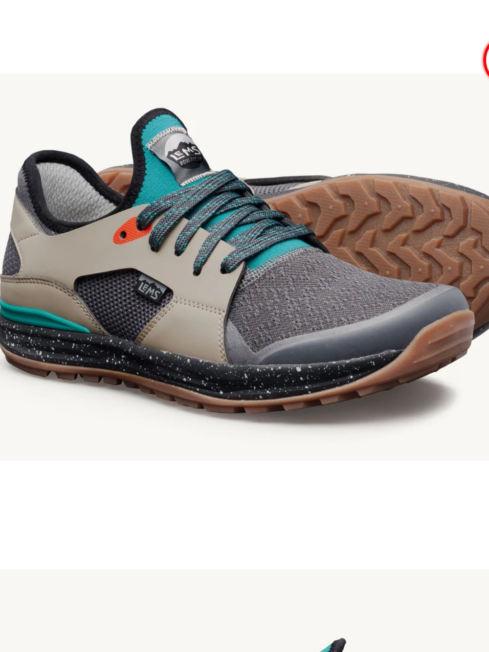 LEMS Men’s Gray Teal Athletic Trainer